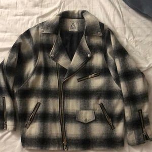 Plaid Oversized Jacket